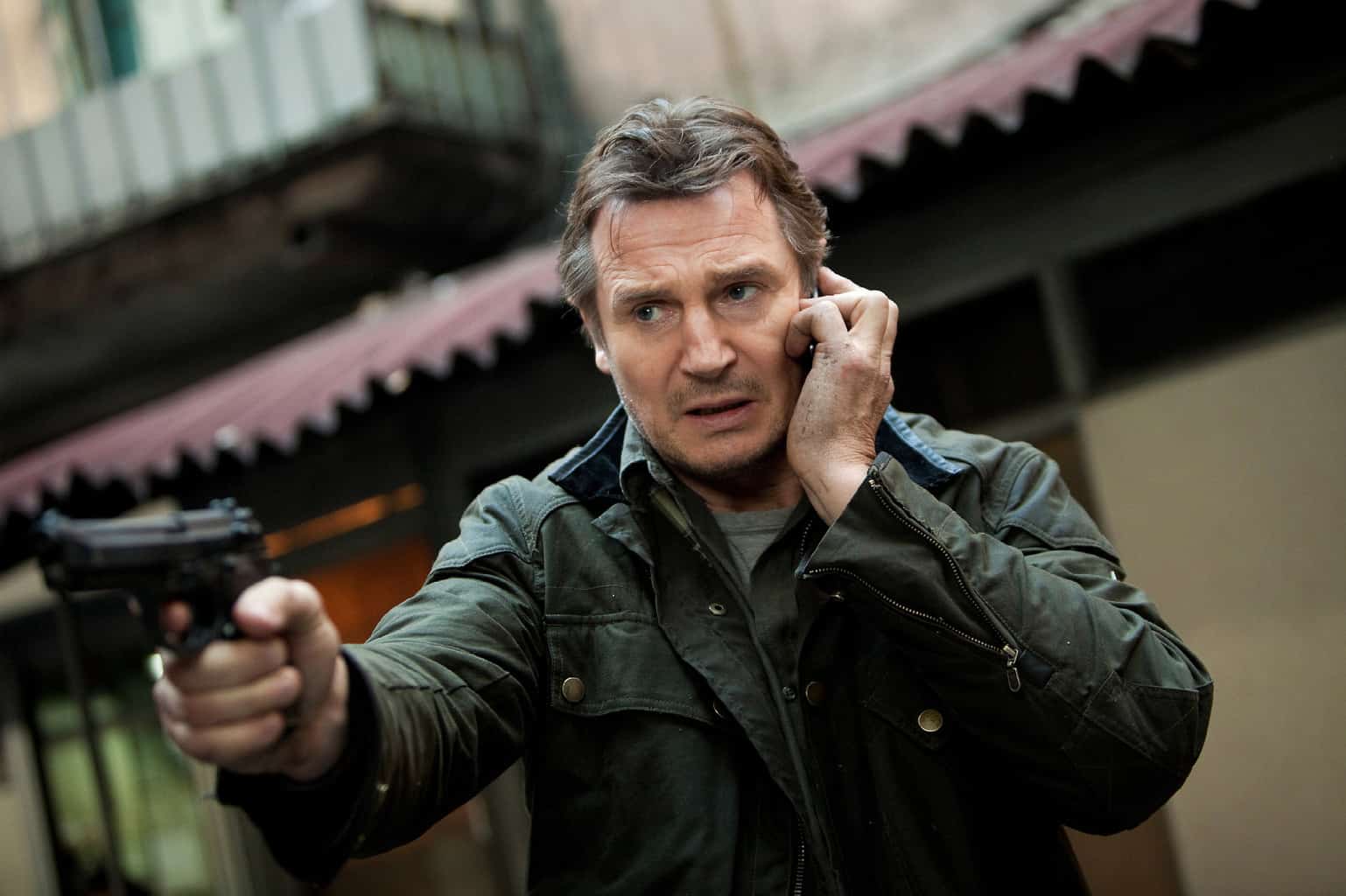 Liam Neeson's top five roles: 5. Qui-Gon Jinn --- Star Wars Episode 1 ---  The Phantom Menace 4. Daniel --- Love Actually 3. Ra's al Ghul…