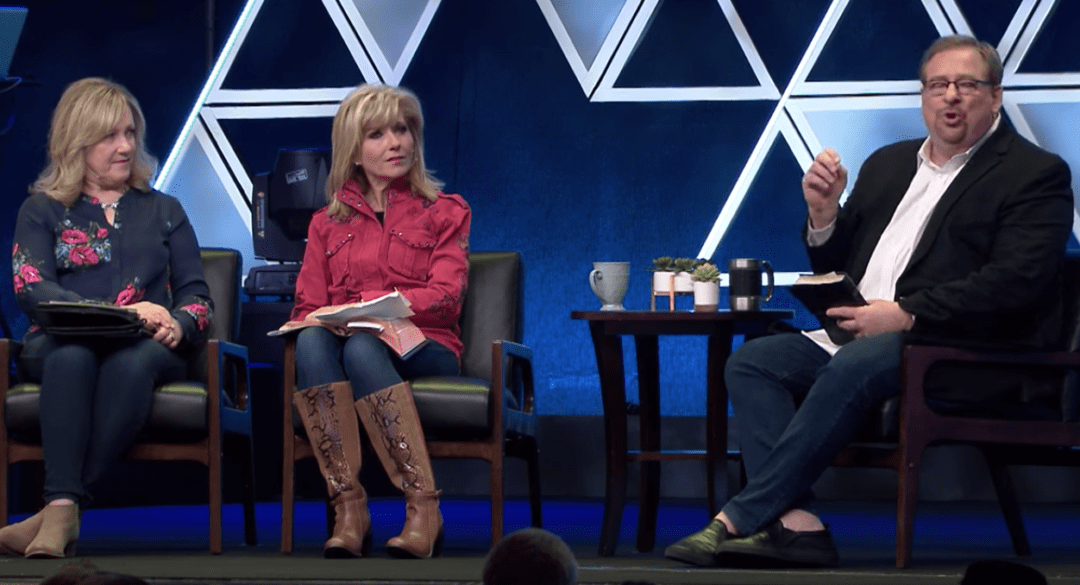 Rick Warren, Beth Moore and Kay Warren Discuss Why Churches Must ...