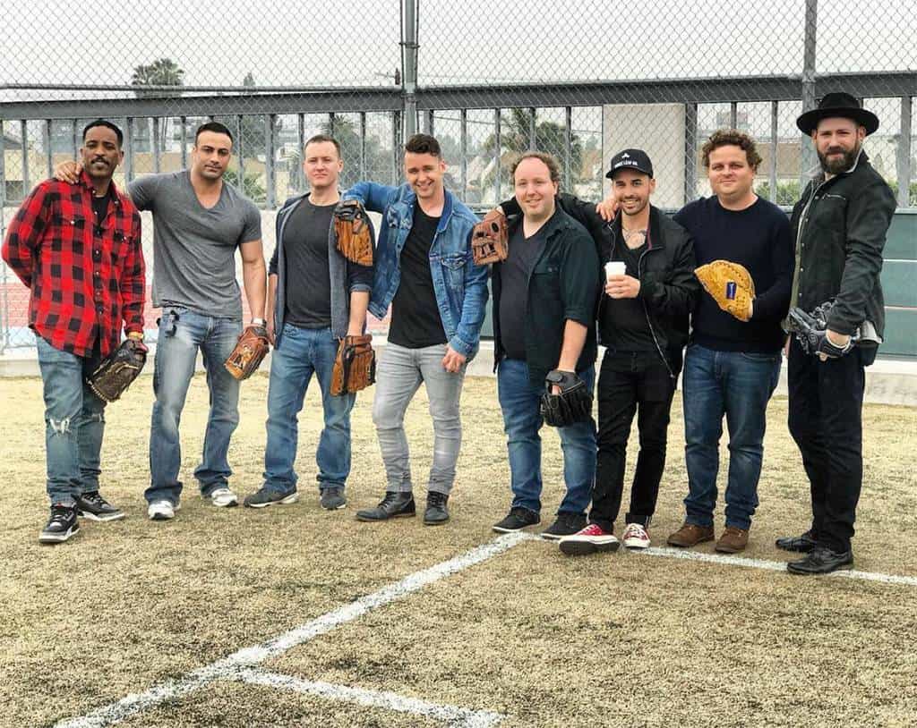 The Sandlot' cast members reunite 20 years later at the actual sandlot