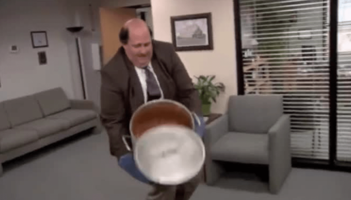 9 Years Ago This Week, Kevin Dropped His Famous Chili, and We All Laughed.