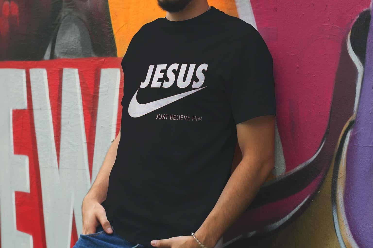 nike jesus shirt