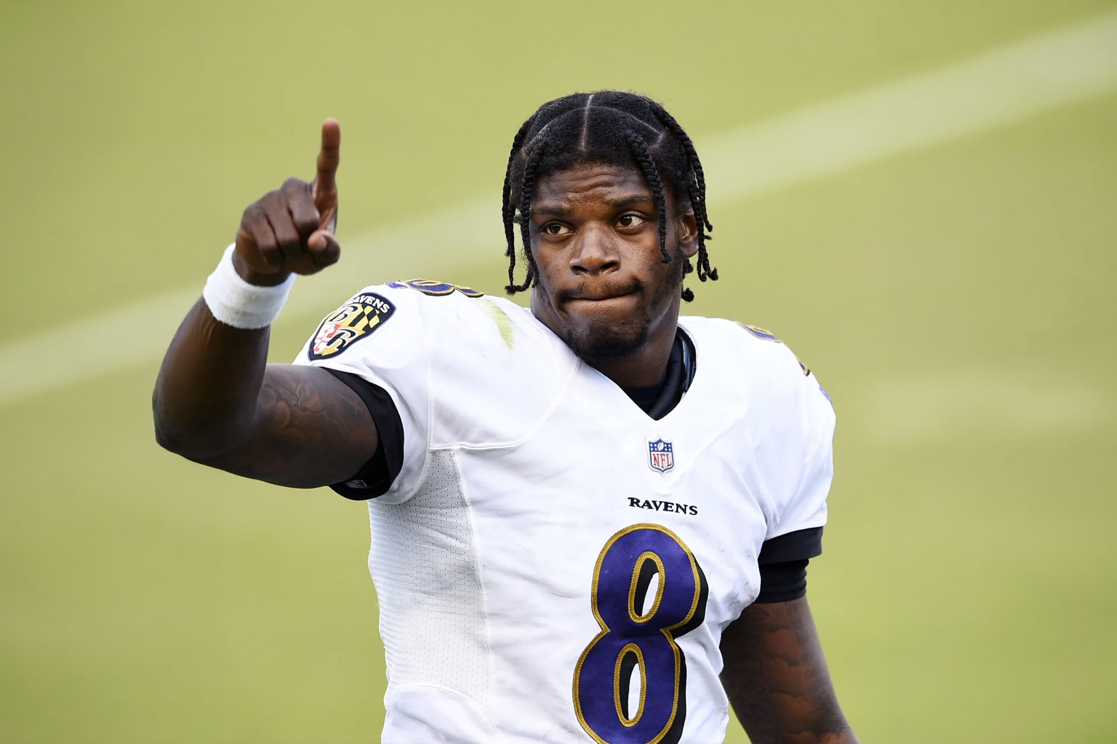 Ravens QB Lamar Jack...
